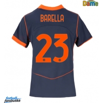 Inter Milan Nicolo Barella #23 Tredjedrakt Dame 2025-26 Kortermet